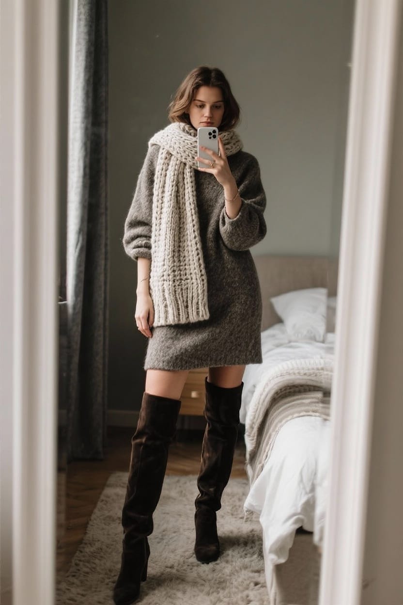 Chic Wool Blend Elegance