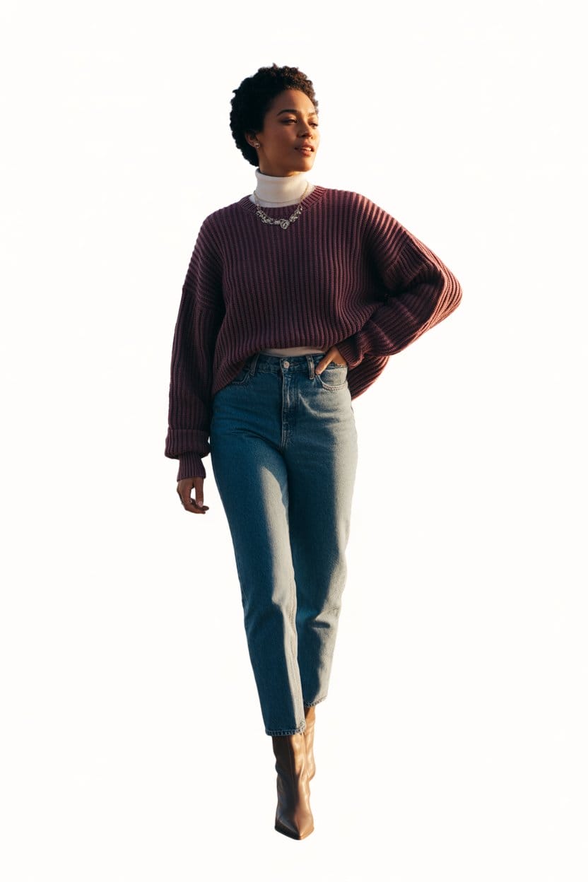 Cozy Chunky Knit Sweater