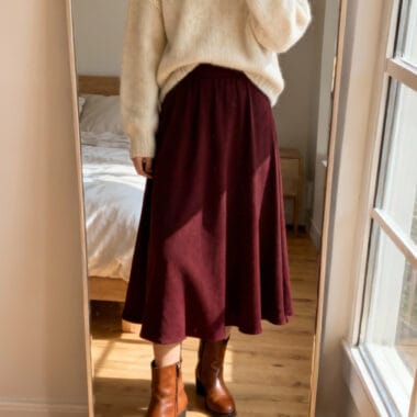 Cozy Knits and Midi Magic