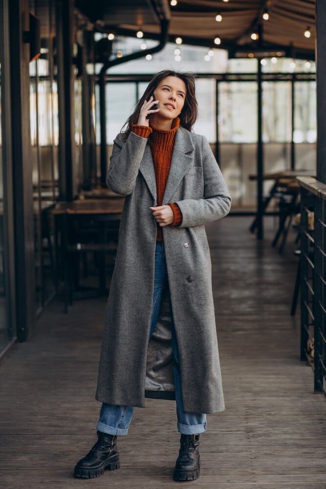 Cozy Turtleneck Dress