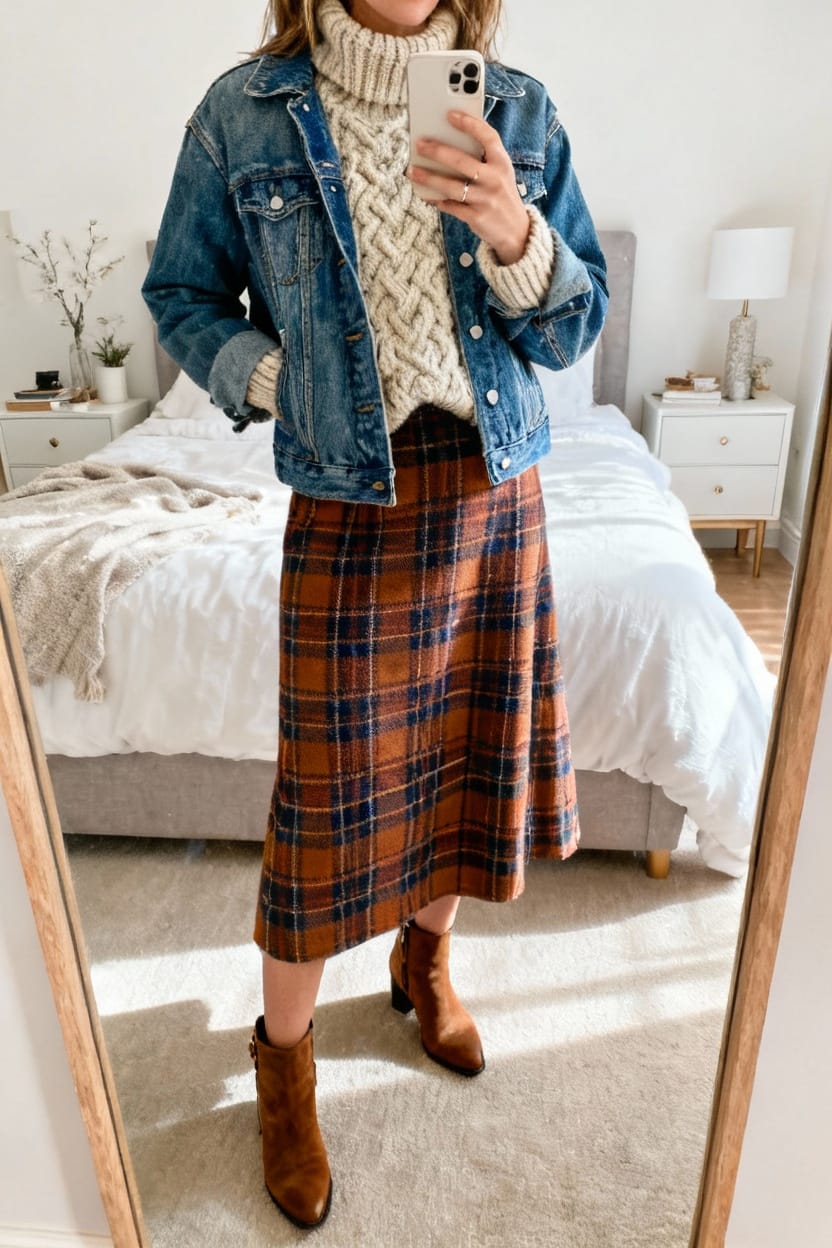 Effortless Denim Jacket Looks