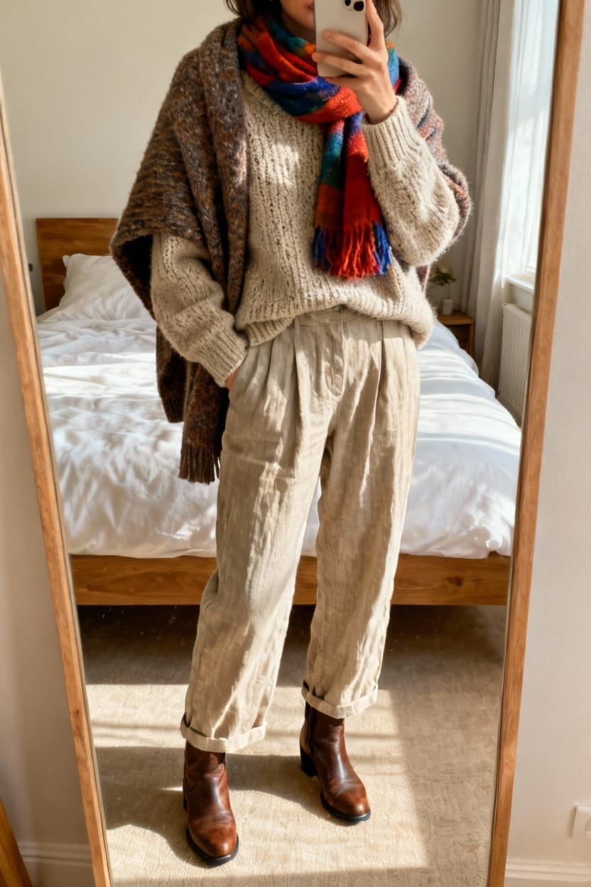 Layered Cozy Look