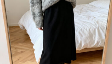 Layered Elegance with a Chunky Knit