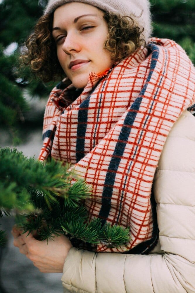 Layered Flannel Look with Jeans