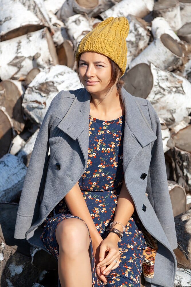 Printed Scarf Accent
