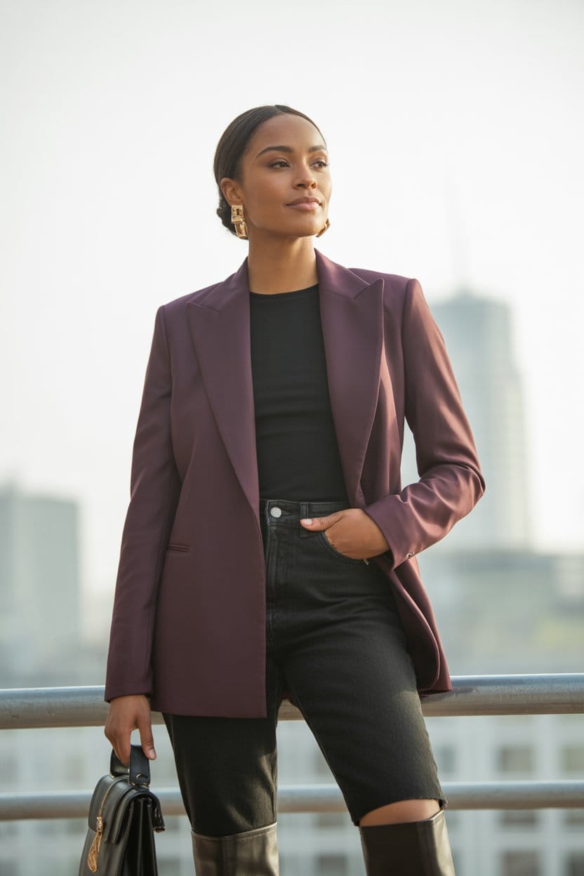 Sleek Tailored Blazer