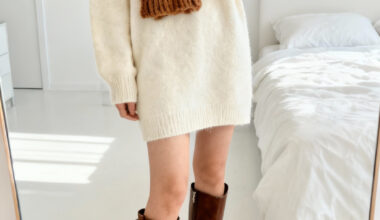 Snuggly Sweater Dress