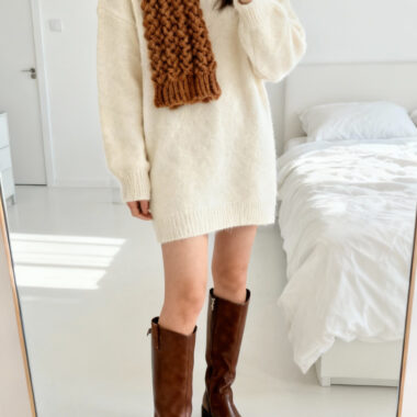 Snuggly Sweater Dress