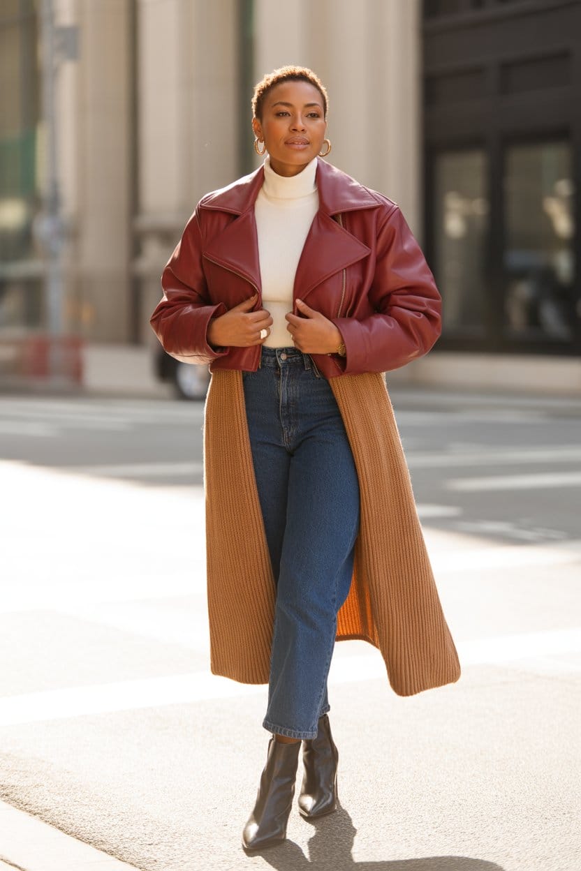 Statement Leather Jacket