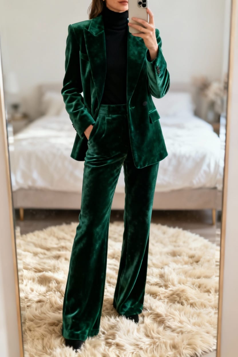 Tailored Pantsuit Sophistication
