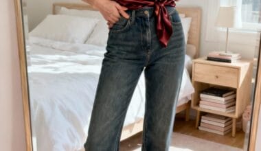 High-Waisted Jeans with a Silky Cami