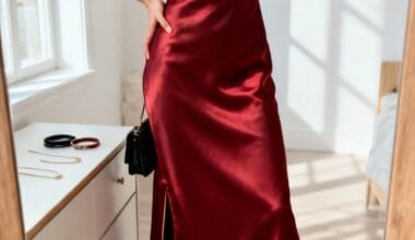 The Classic Red Dress