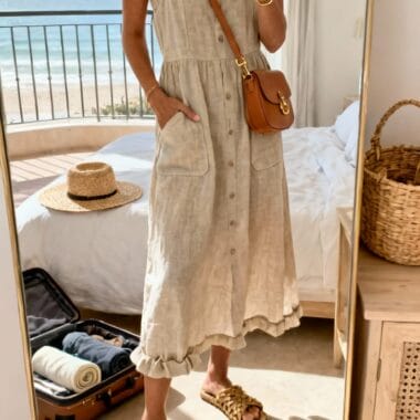 Breezy Linen Sundress