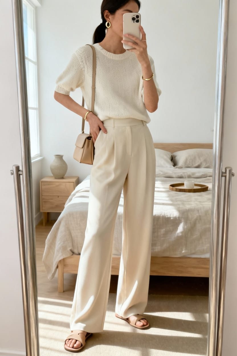 Monochrome Neutral Co-Ord Set