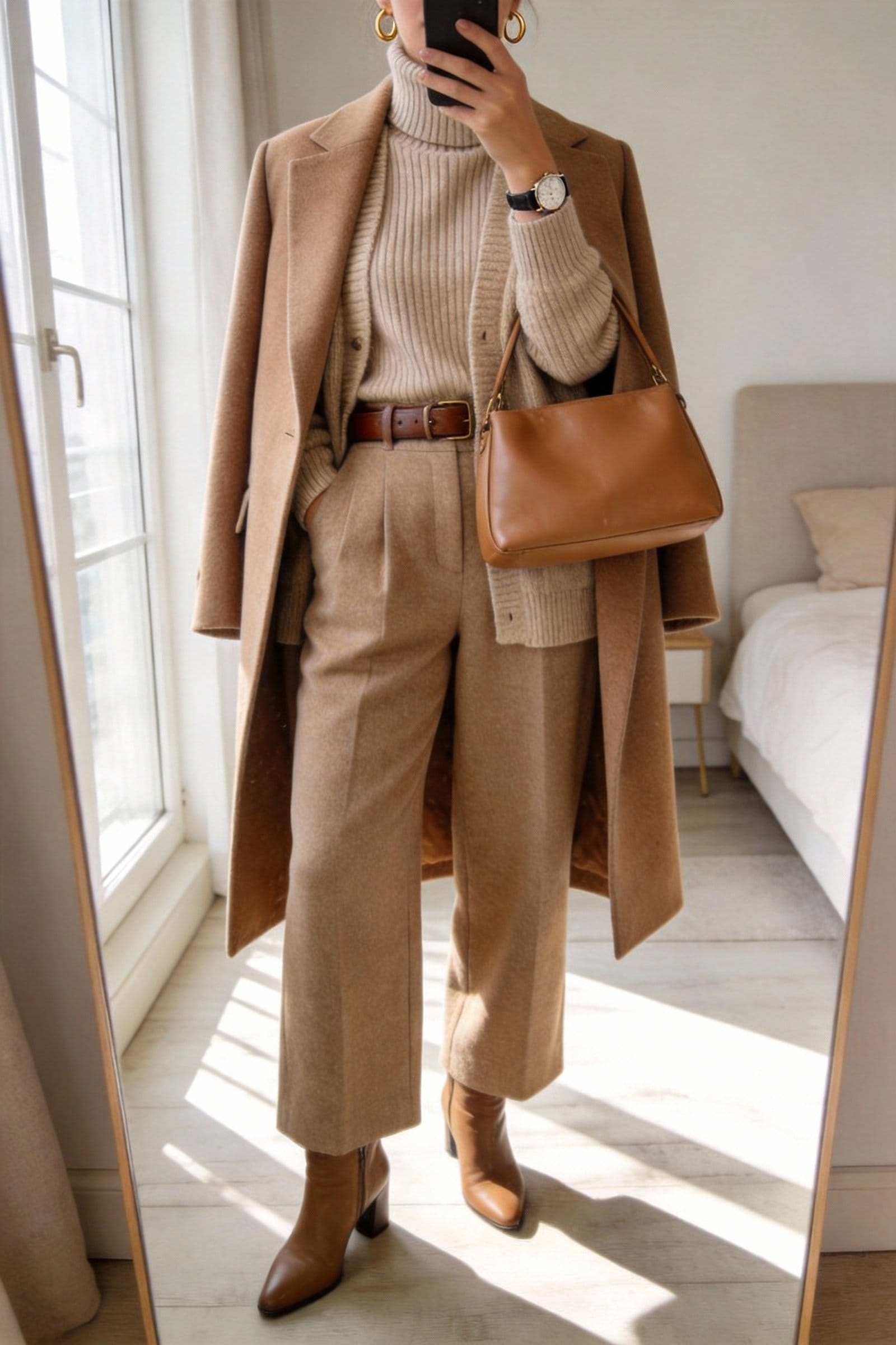 The Monochrome Layered Look