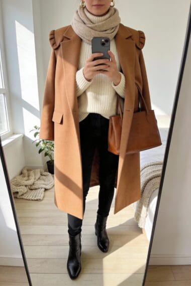 The Oversized Wool Coat Over Everything