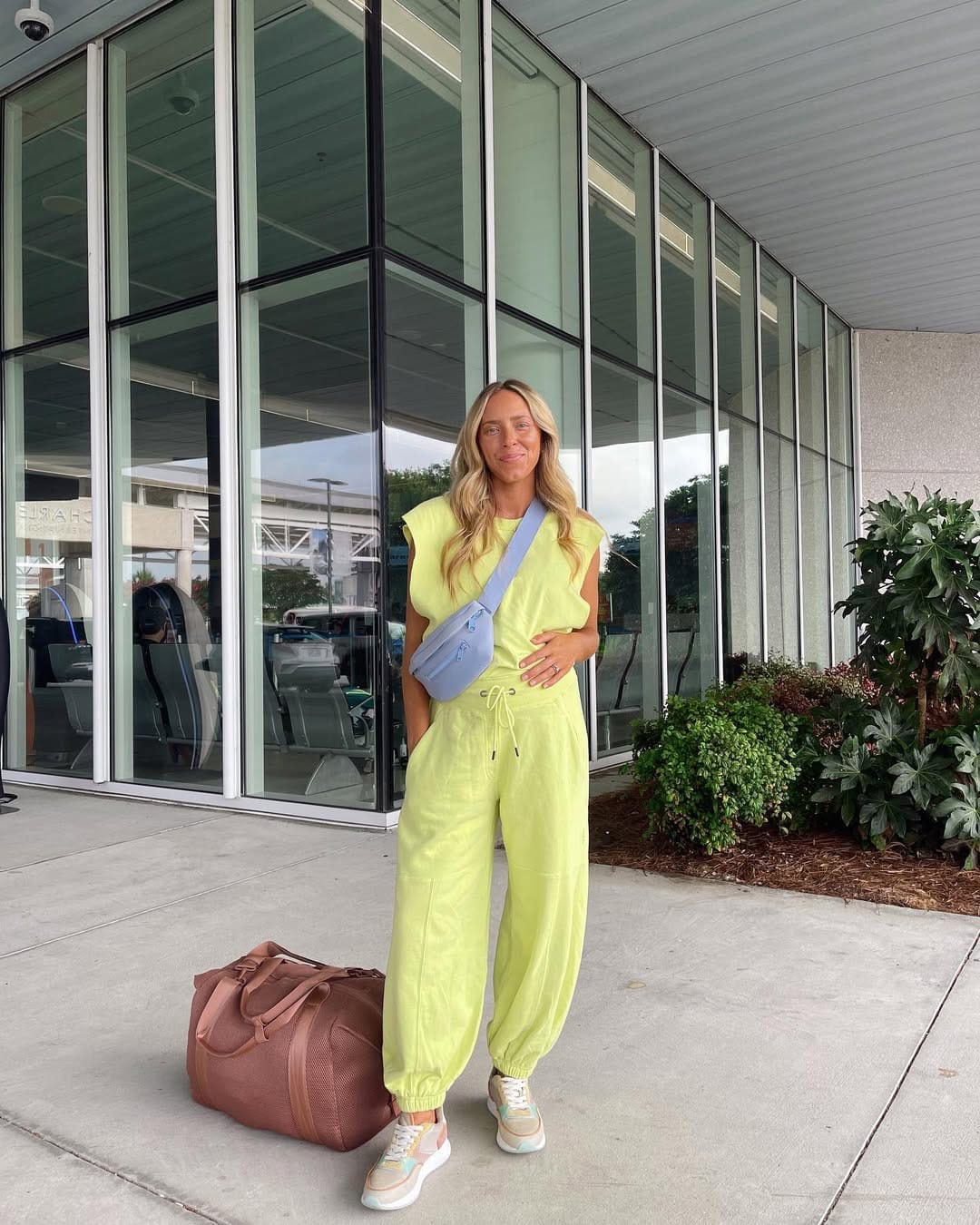 Jogger Jumpsuit in Stretchy Fabric