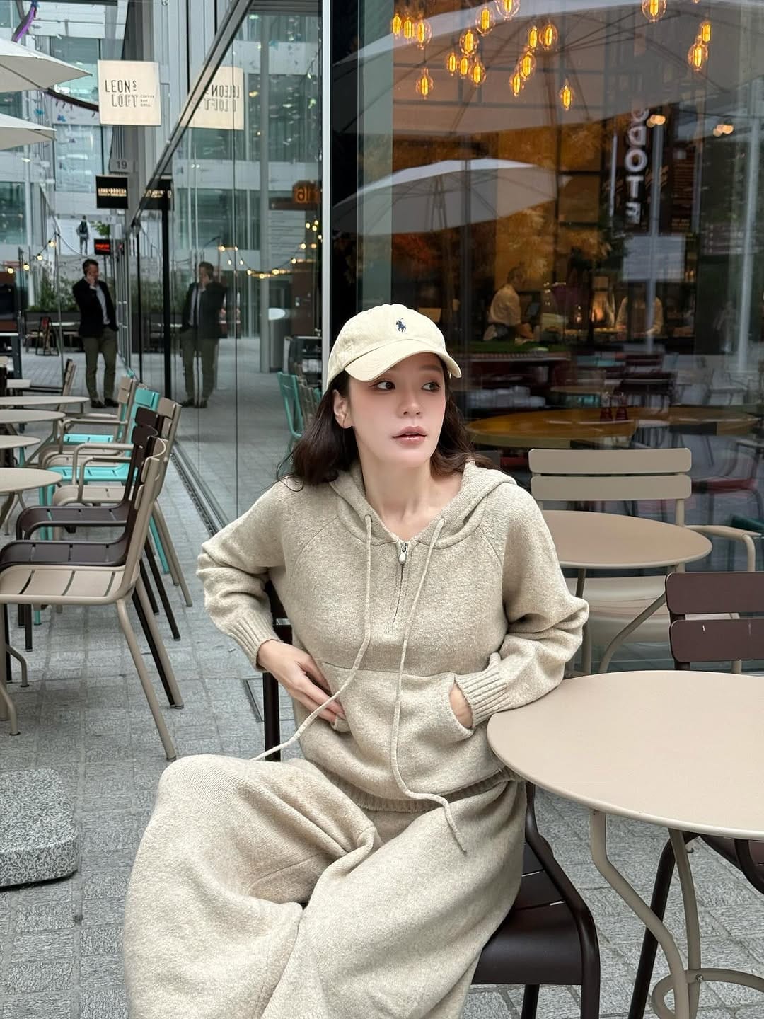 Matching Knit Set in Soft Colors
