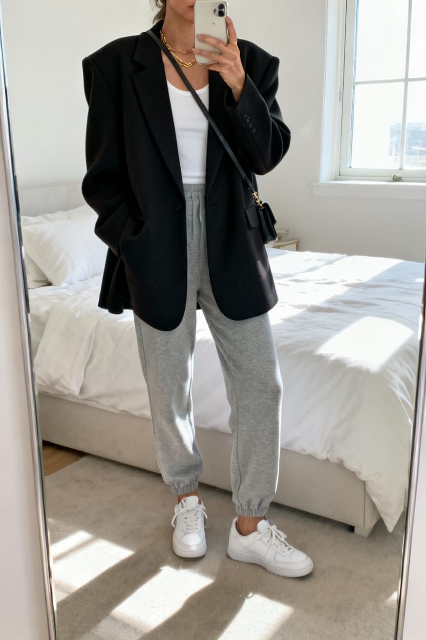 Oversized Blazer, Easy Win