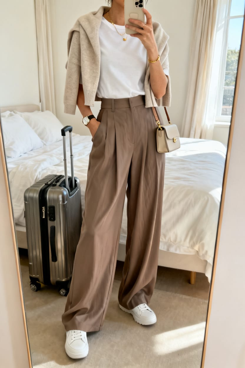 Wide-Leg Pants, Zero Fuss