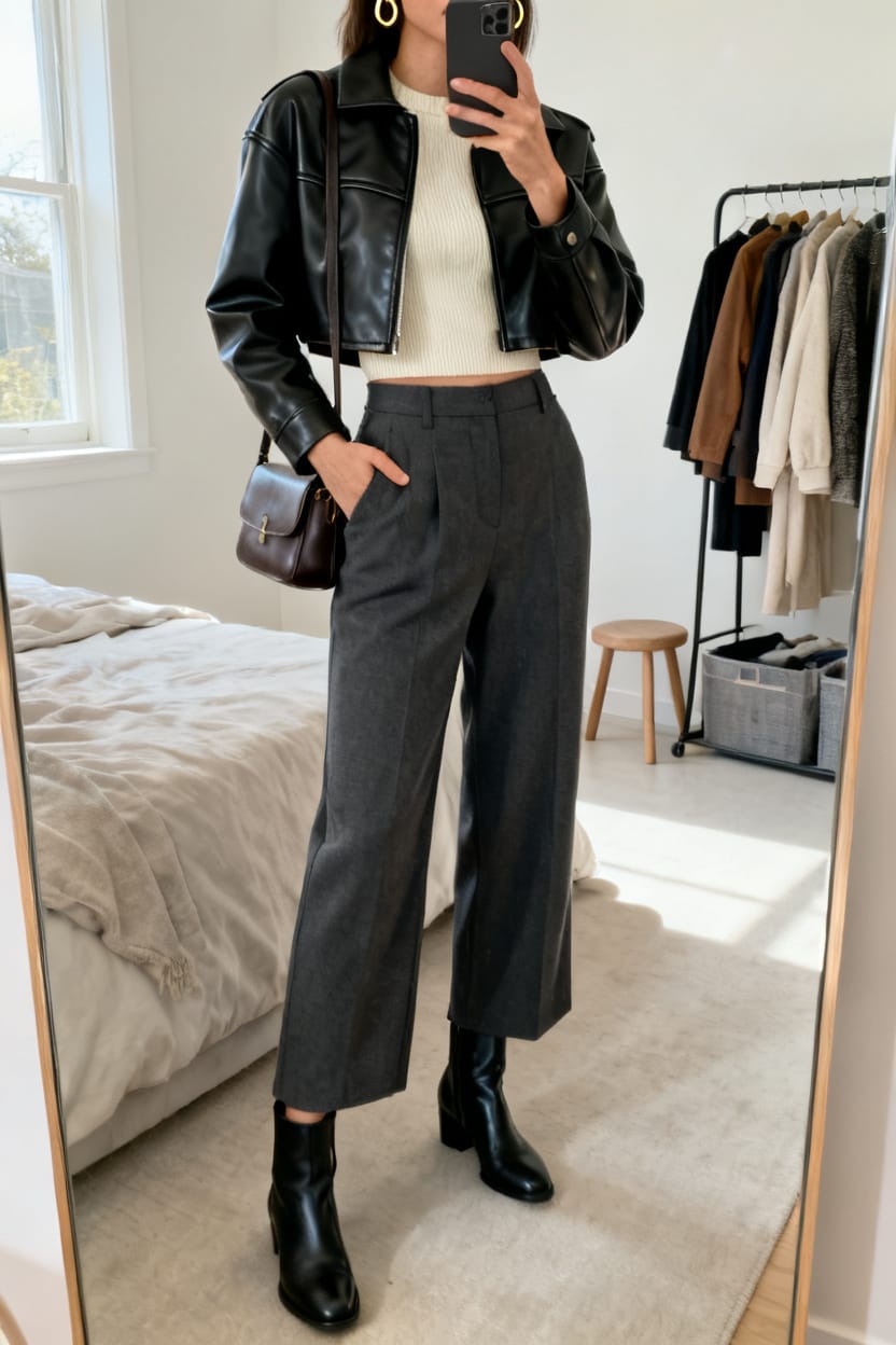 Cropped Cut, Long Legs