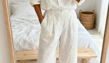 The White Linen Set