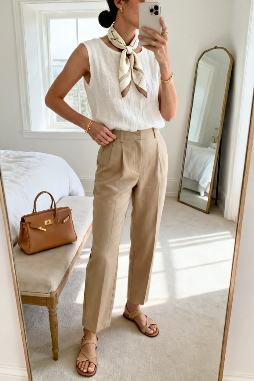 Silk Scarf, Instant Poise