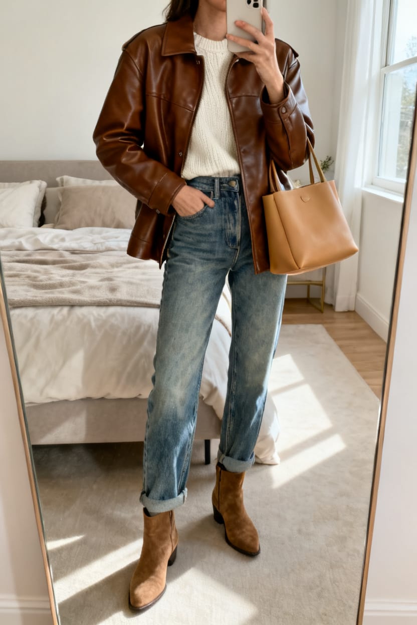 Brown Leather, Quiet Luxury