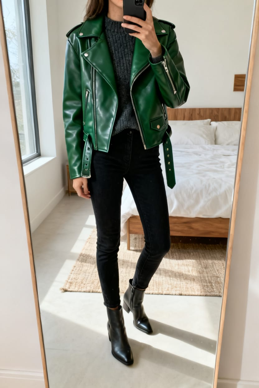 Green Jacket, Monochrome Magic