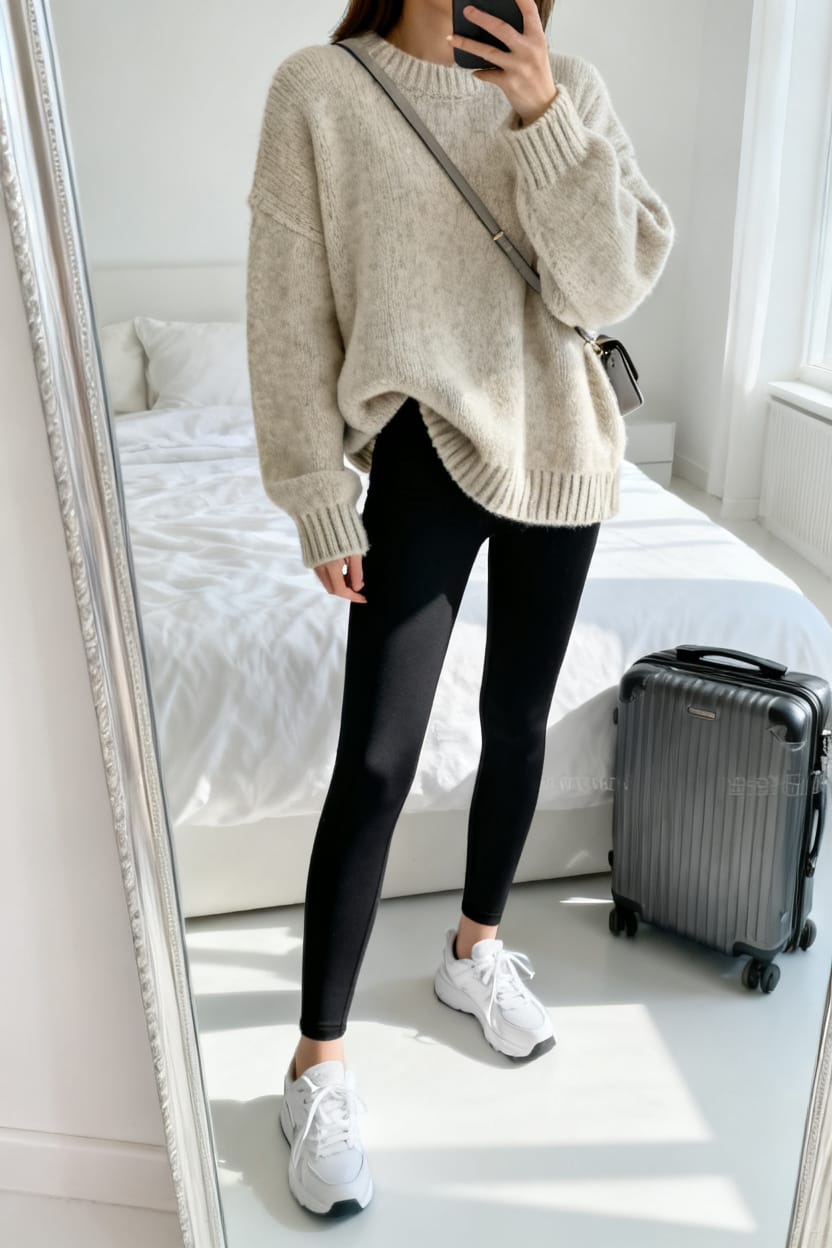 Cozy Knit, Clean Lines