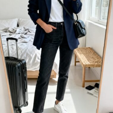 Soft Denim, Sharp Blazer
