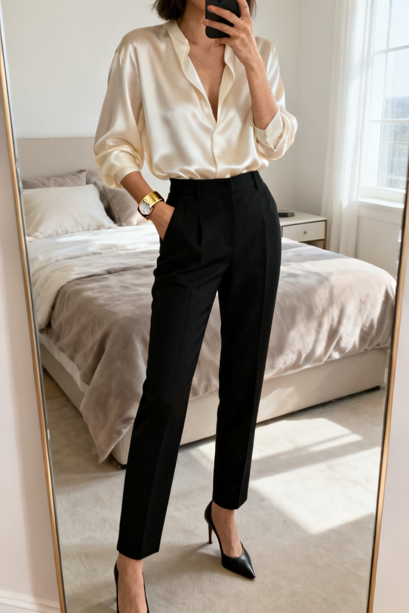 Silk Shirt, After Dark
