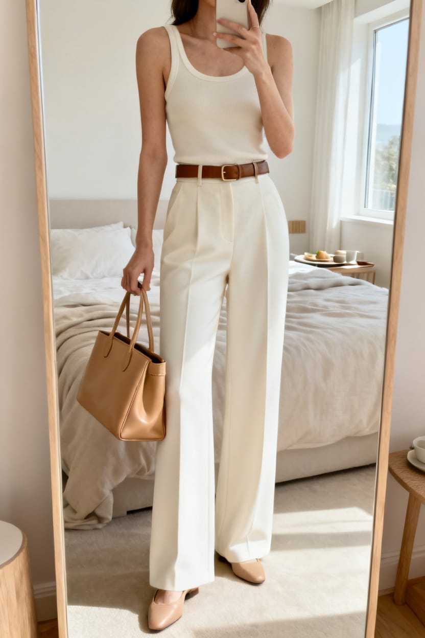 Wide-Leg Pants, Zero Effort