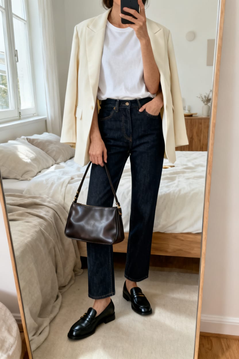 The Blazer Over Denim