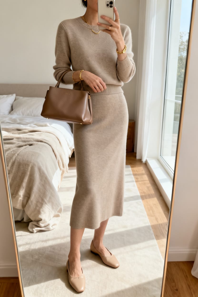 The Monochrome Knit Secret