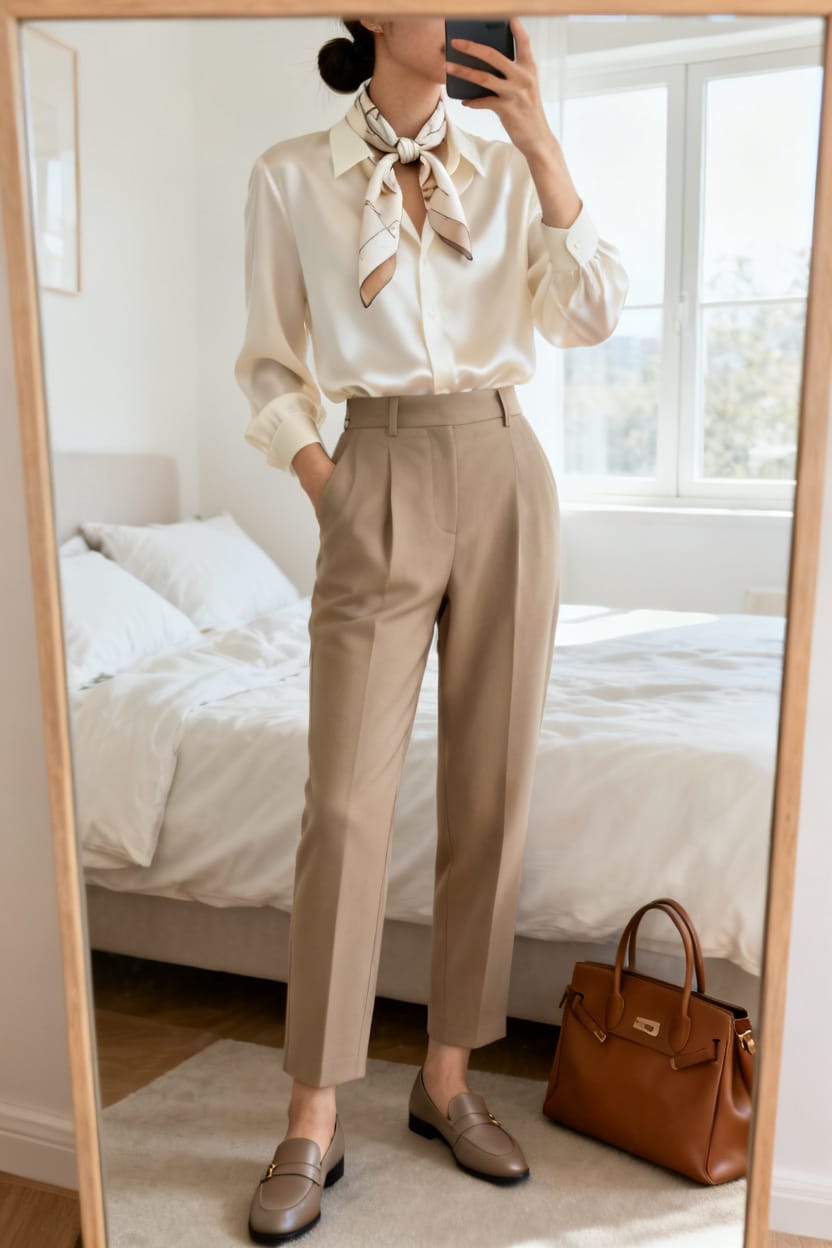 Silk Scarf, Instant Poise