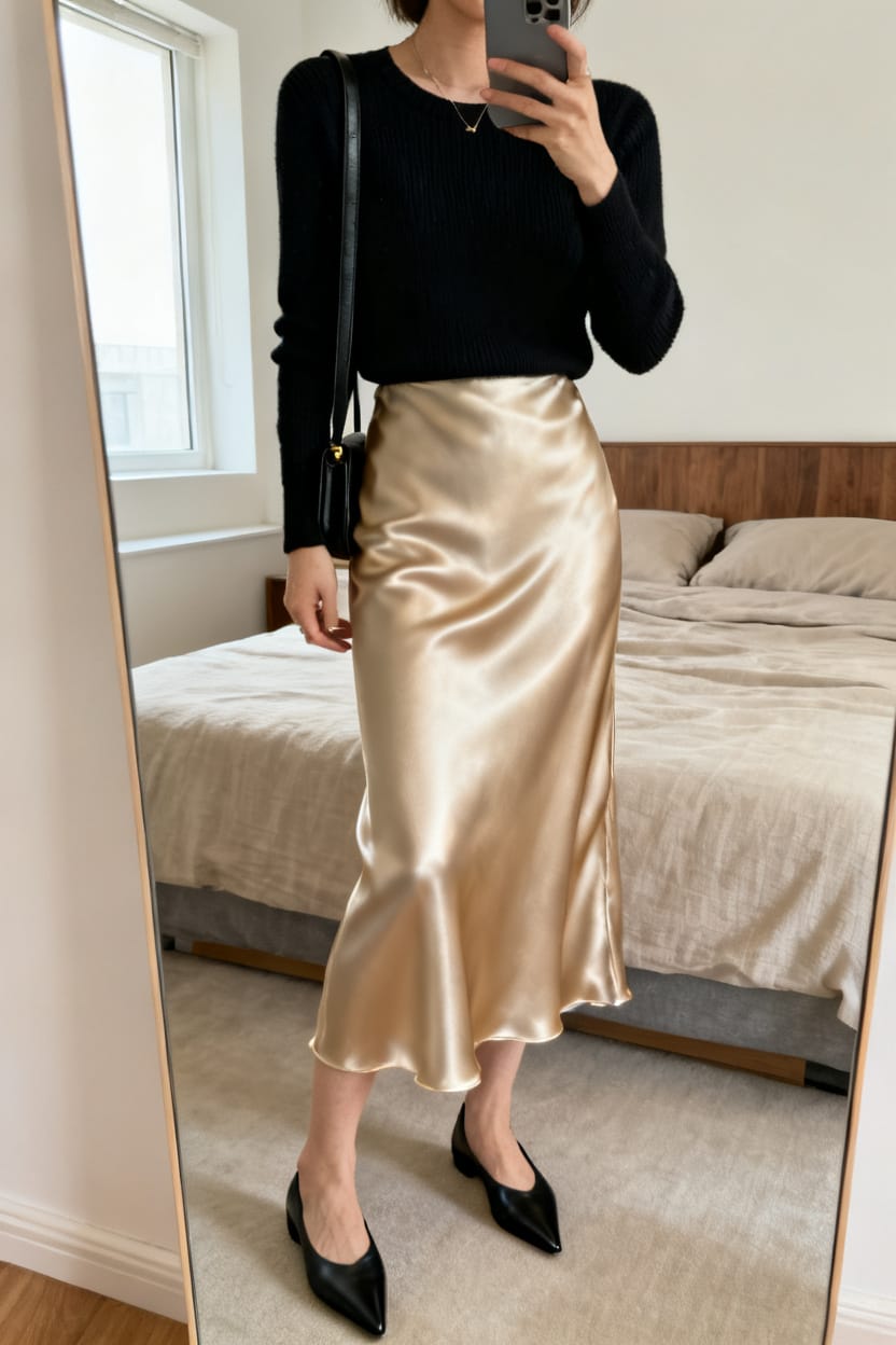 Slip Skirt, Calm Mood